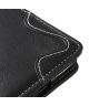 Samsung Galaxy S21 Hoesje Portemonnee met Drukknoop Sluiting Zwart