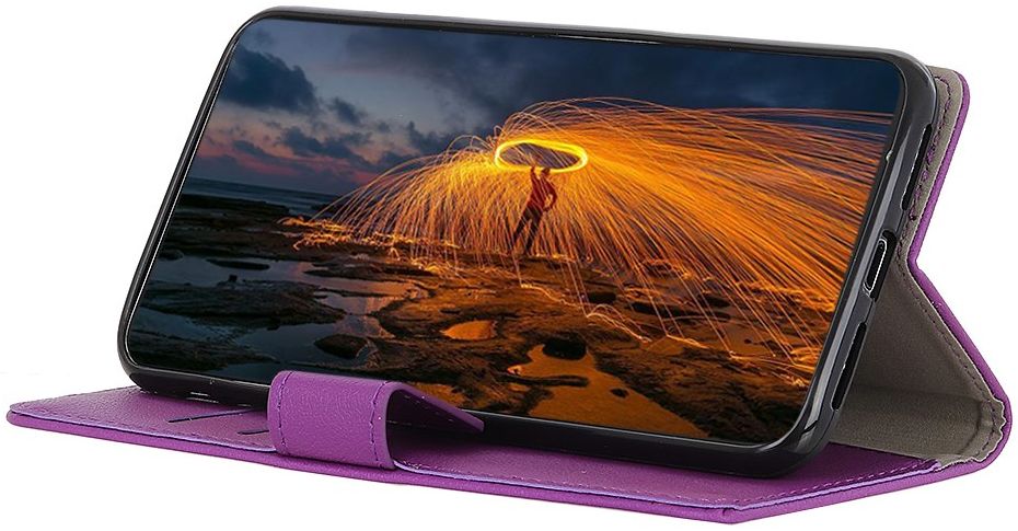 Samsung Galaxy S21 Ultra Hoesje Portemonnee Book Case Paars afbeelding 4