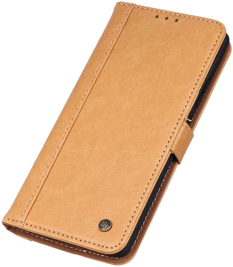 Samsung Galaxy S21 Ultra Hoesje Portemonnee Kunstleer Book Case Bruin afbeelding 6