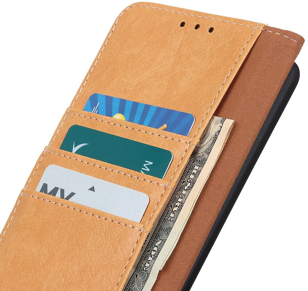 Samsung Galaxy S21 Ultra Hoesje Portemonnee Kunstleer Book Case Bruin afbeelding 3
