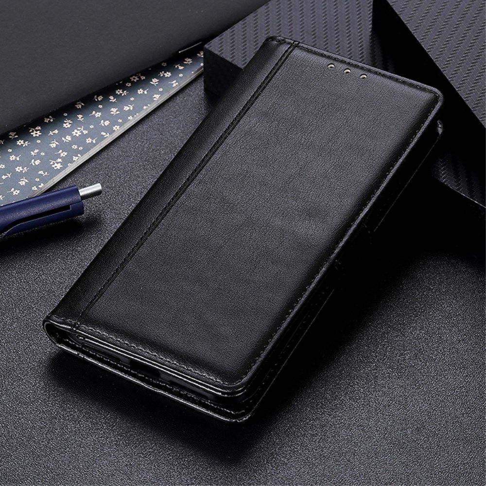 Samsung Galaxy S21 Ultra Hoesje Wallet Book Case met Pasjes Zwart afbeelding 3