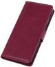 Samsung Galaxy S21 Hoesje Wallet Book Case met Pasjes Rood