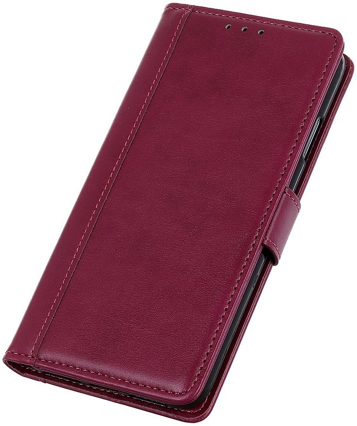 Samsung Galaxy S21 Plus Hoesje Wallet Book Case met Pasjes Rood afbeelding 11