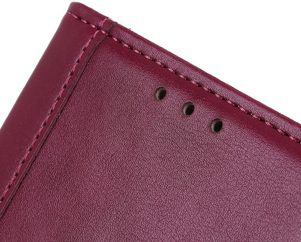 Samsung Galaxy S21 Plus Hoesje Wallet Book Case met Pasjes Rood afbeelding 9