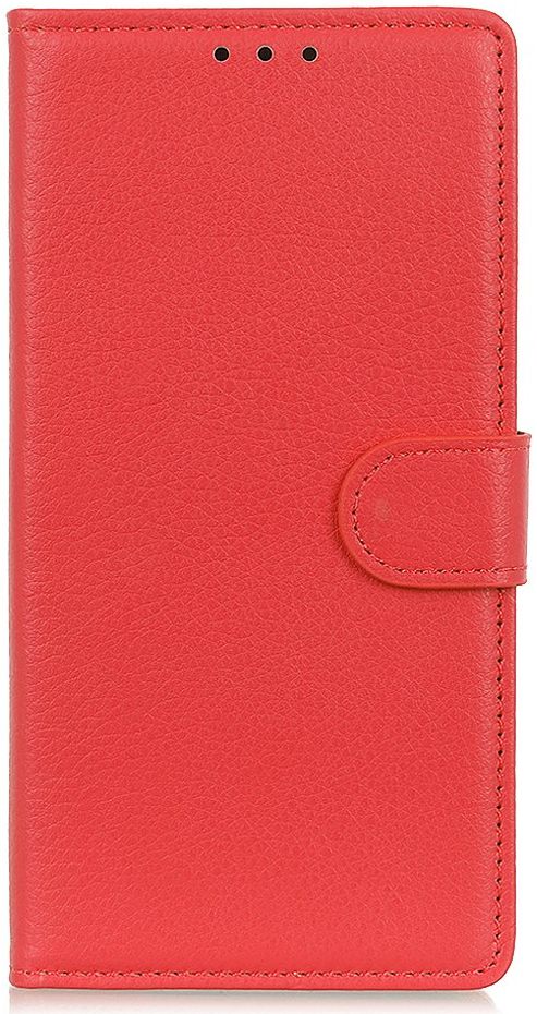 Samsung Galaxy S21 Plus Hoesje met Pasjes Book Case Kunstleer Rood afbeelding 4