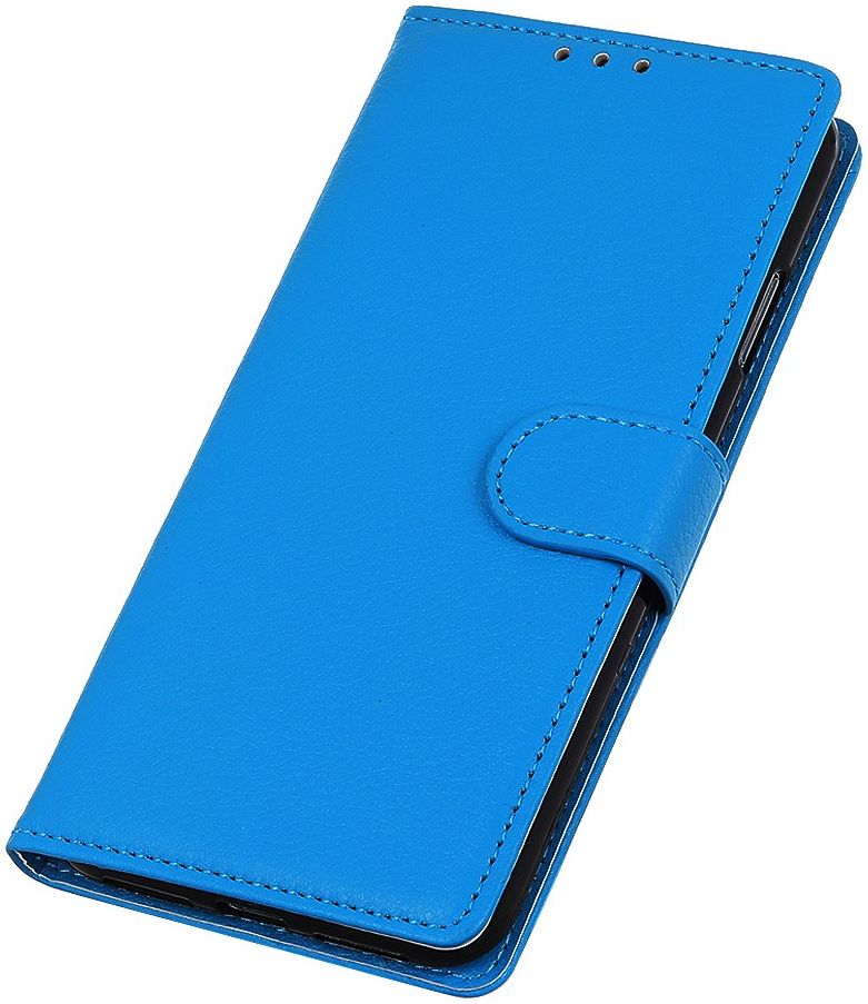 Samsung Galaxy S21 Plus Hoesje met Pasjes Book Case Kunstleer Blauw afbeelding 8