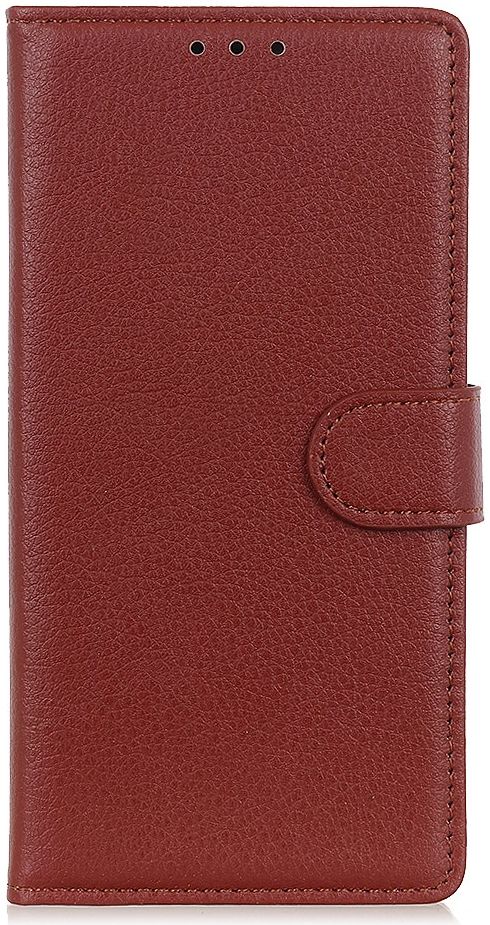 Samsung Galaxy S21 Plus Hoesje met Pasjes Book Case Kunstleer Bruin afbeelding 4