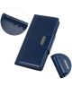 Samsung Galaxy S21 Ultra Hoesje Wallet Book Case Kunstleer Blauw