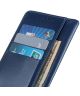 Samsung Galaxy S21 Ultra Hoesje Wallet Book Case Kunstleer Blauw