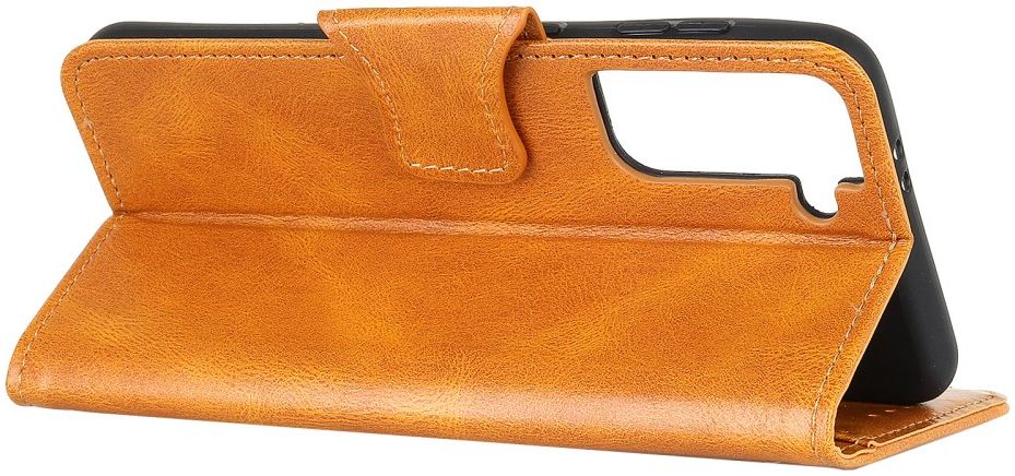 Samsung Galaxy S21 Plus Hoesje Wallet Book Case Bruin afbeelding 7