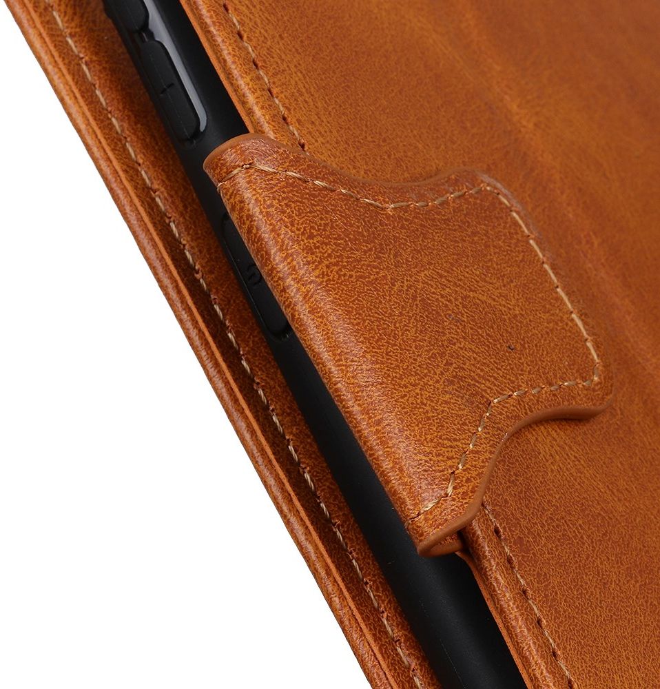 Samsung Galaxy S21 Plus Hoesje Wallet Book Case Bruin afbeelding 8