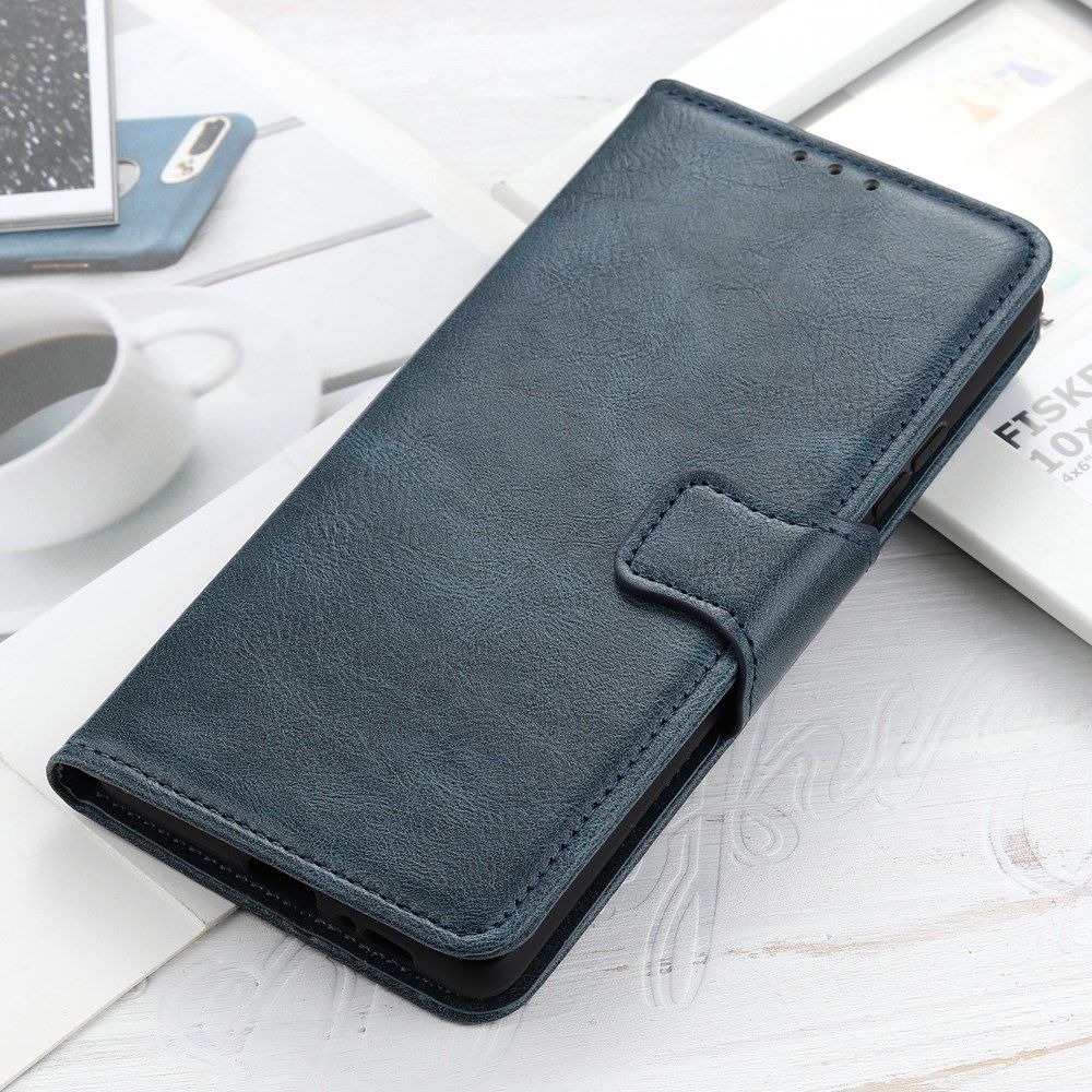 Samsung Galaxy S21 Plus Hoesje Wallet Book Case Blauw afbeelding 2