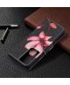 Samsung Galaxy S21 Ultra Portemonnee Hoesje met Bloemen Print