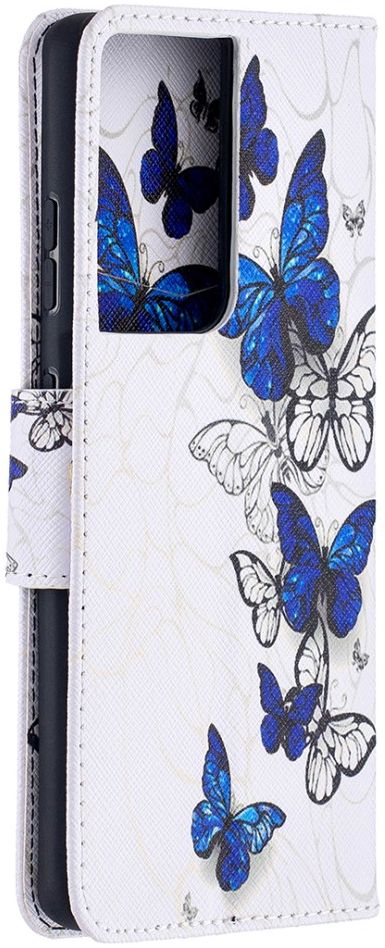 Samsung Galaxy S21 Ultra Portemonnee Hoesje met Vlinders Print afbeelding 2