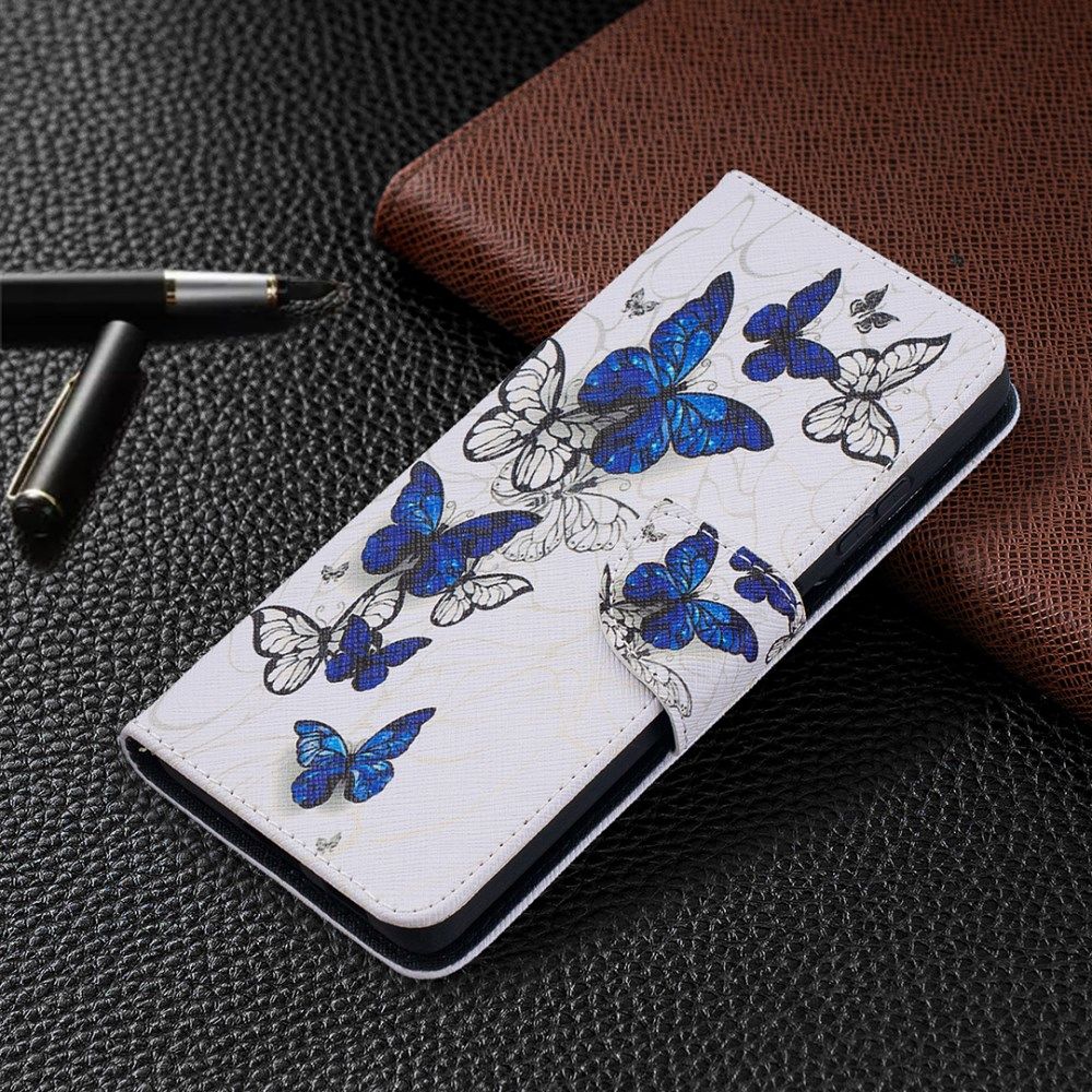 Samsung Galaxy S21 Ultra Portemonnee Hoesje met Vlinders Print afbeelding 6