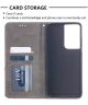 Samsung Galaxy S21 Ultra Hoesje Wallet Book Case Geometrie Grijs