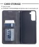 Samsung Galaxy S21 Plus Hoesje Wallet Book Case Geometrie Design Zwart