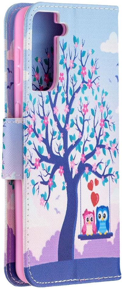 Samsung Galaxy S21 Plus Portemonnee Hoesje met Boom Print afbeelding 2