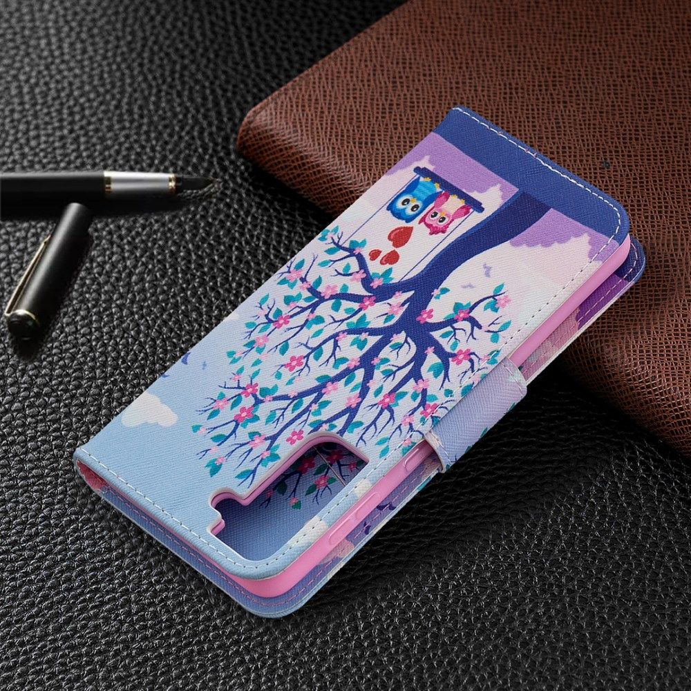 Samsung Galaxy S21 Plus Portemonnee Hoesje met Boom Print afbeelding 8
