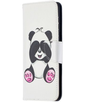 Samsung Galaxy S21 Plus Portemonnee Hoesje met Panda Print Hoesjes