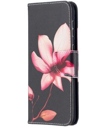 Samsung Galaxy S21 Plus Portemonnee Hoesje met Bloemen Print Hoesjes