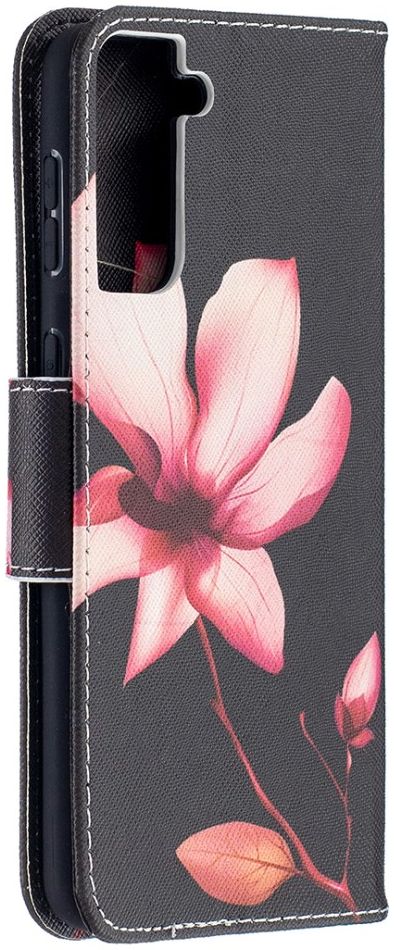 Samsung Galaxy S21 Plus Portemonnee Hoesje met Bloemen Print afbeelding 2
