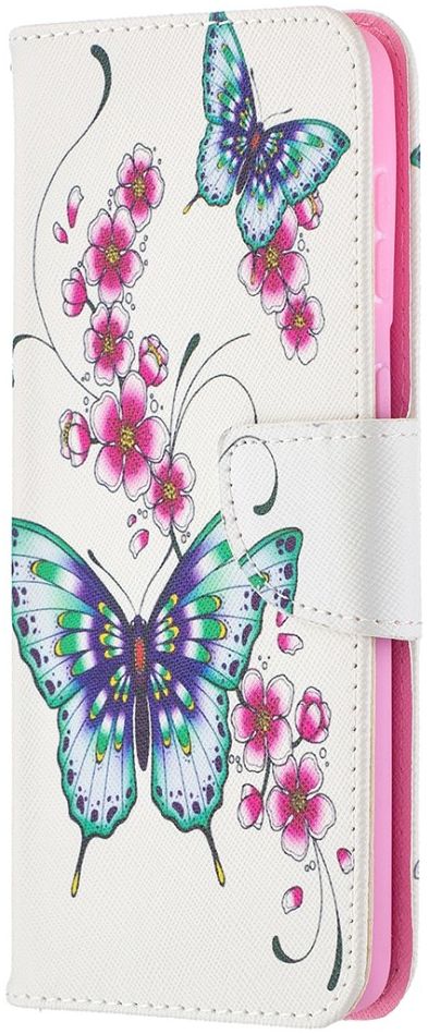 Samsung Galaxy S21 Plus Portemonnee Hoesje met Vlinder Print afbeelding 1