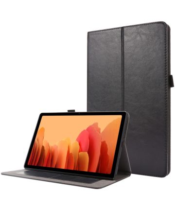 Samsung Galaxy Tab A7 (2020 / 2022) Hoes Portemonnee Book Case Zwart Hoesjes