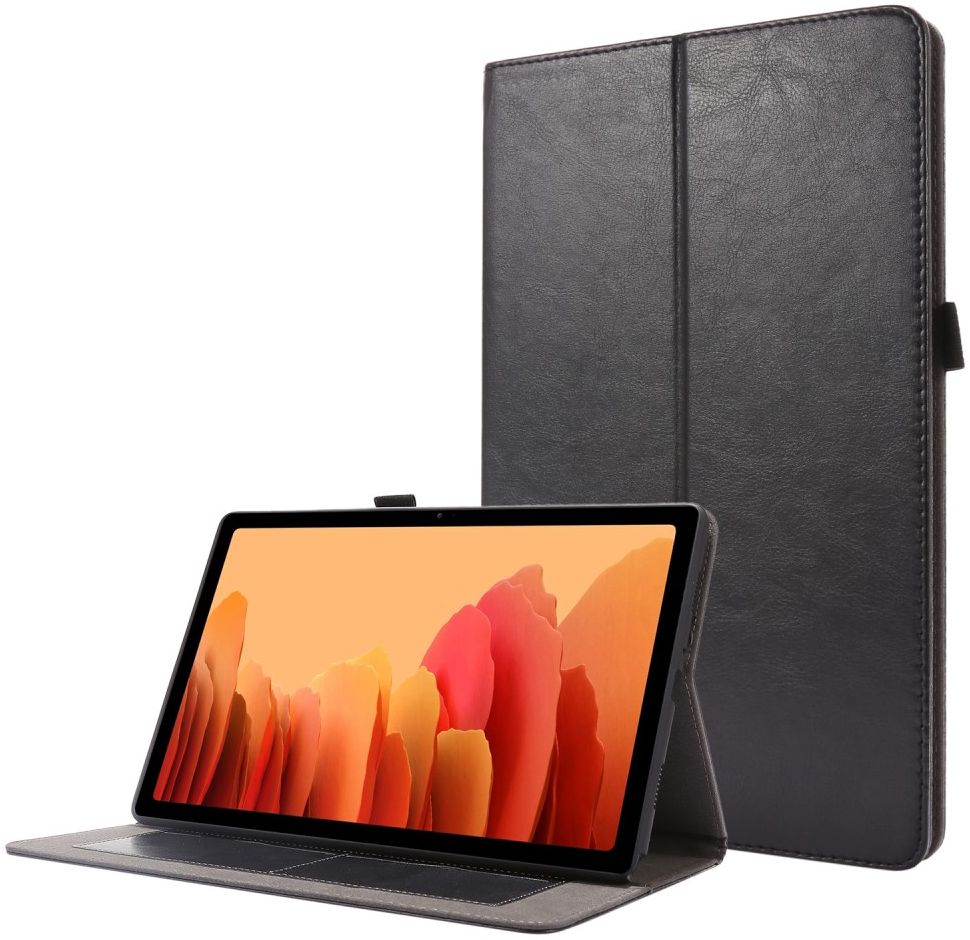 Samsung Galaxy Tab A7 (2020 / 2022) Hoes Portemonnee Book Case Zwart afbeelding 1