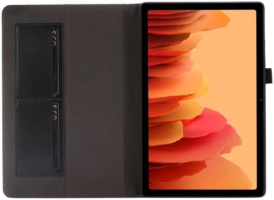 Samsung Galaxy Tab A7 (2020 / 2022) Hoes Portemonnee Book Case Zwart afbeelding 2