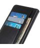 Samsung Galaxy S21 Plus Hoesje Wallet Book Case Kunstleer Zwart
