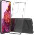 Samsung Galaxy S21 Ultra Hoesje Hybride Armor Back Cover Transparant afbeelding 1