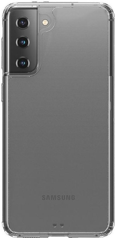 Samsung Galaxy S21 Plus Hoesje Hybride Armor Back Cover Transparant afbeelding 1