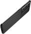 Samsung Galaxy S21 Ultra Hoesje Siliconen Carbon TPU Back Cover Zwart afbeelding 9