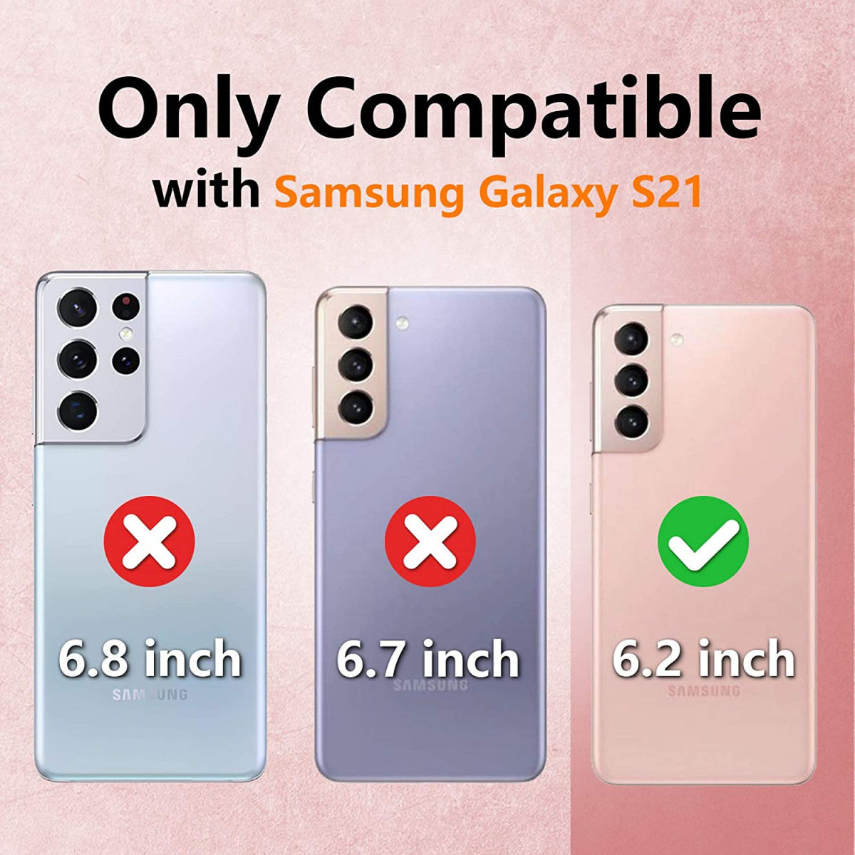 Samsung Galaxy S21 Hoesje Dun TPU Back Cover Transparant afbeelding 8
