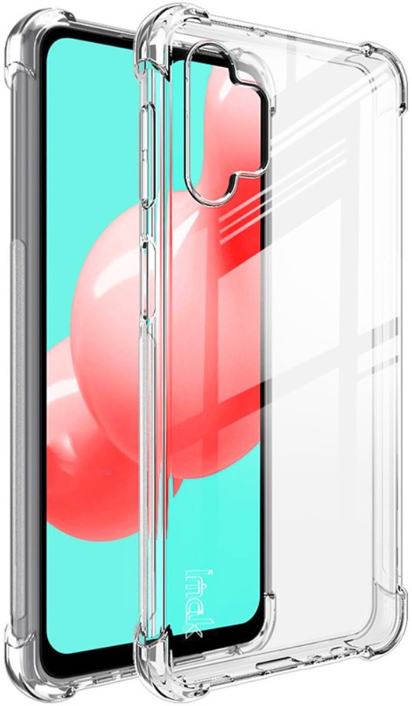 Samsung Galaxy A32 5G Hoesje met Screenprotector Transparant afbeelding 1