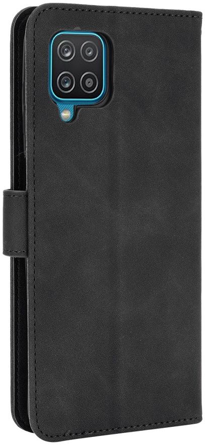 Samsung Galaxy A12 Hoesje Wallet Book Case Zwart afbeelding 7