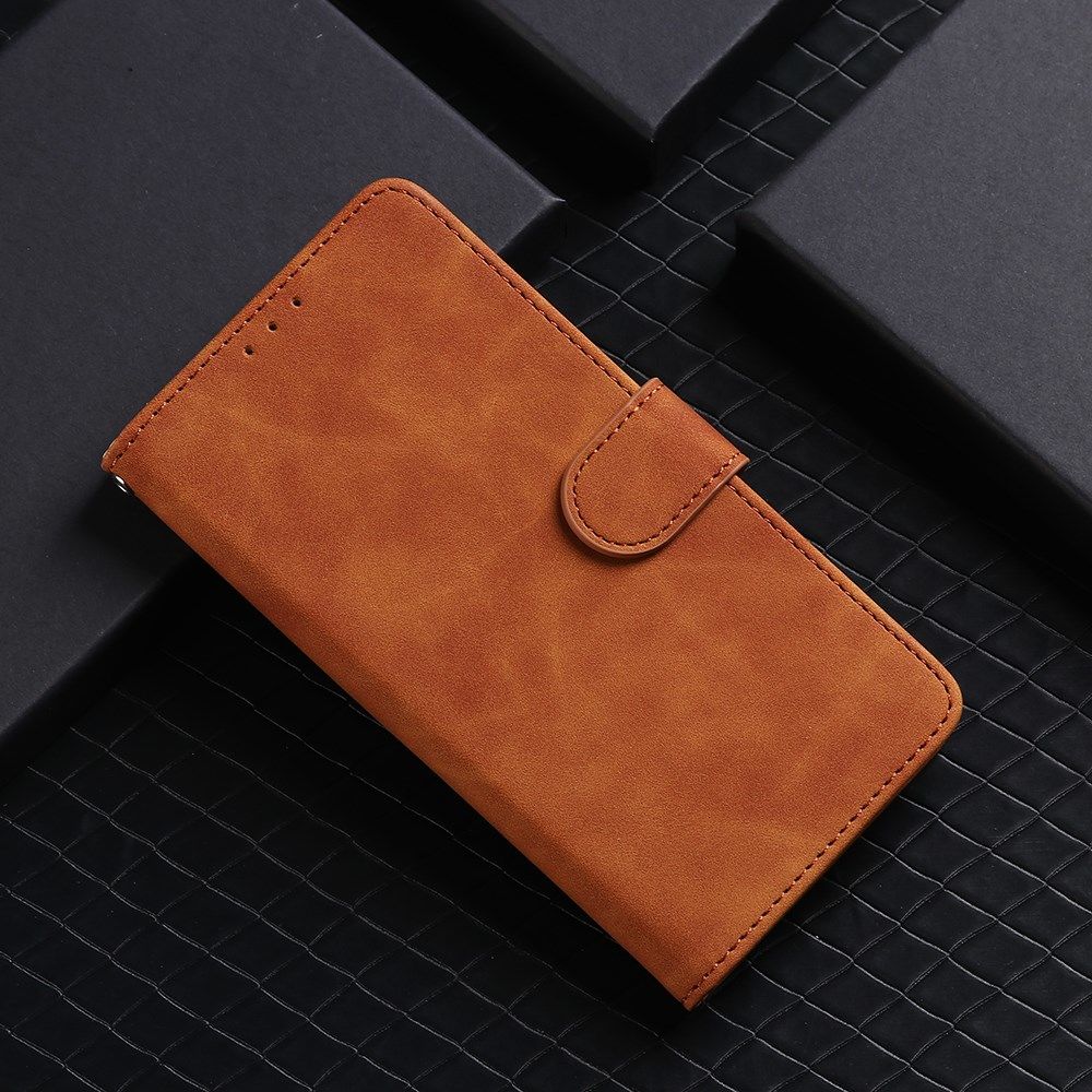 Samsung Galaxy A12 Hoesje Wallet Book Case Bruin afbeelding 4