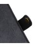 LG K22 Hoesje Portemonnee met Drukknoop Sluiting Zwart