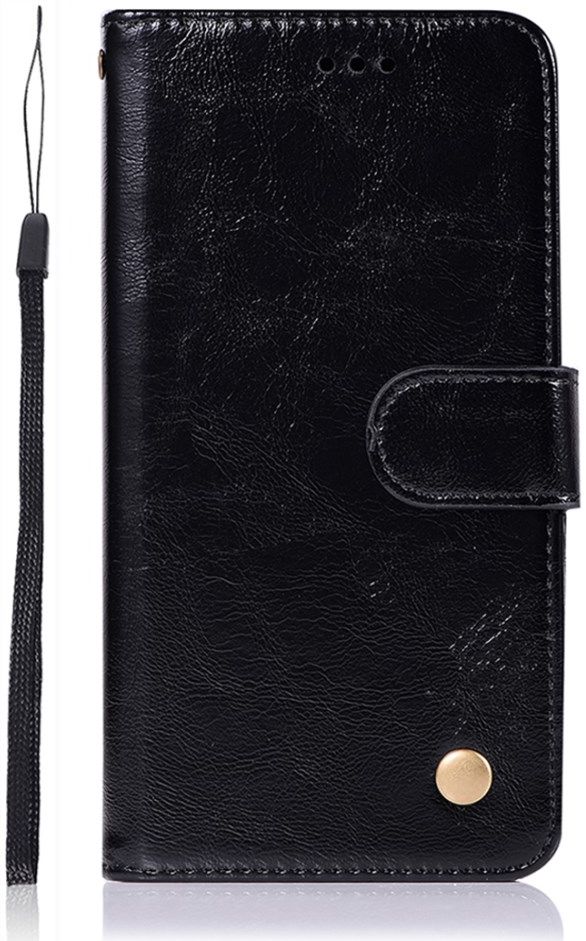 Motorola Moto E7 Power Hoesje Portemonnee Book Case Zwart afbeelding 2
