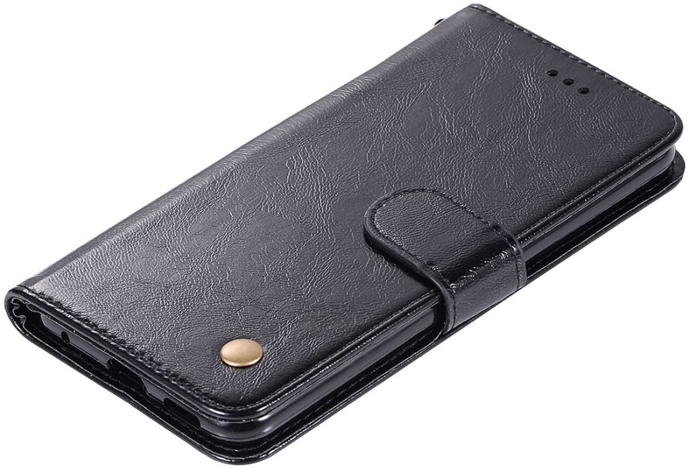 Motorola Moto E7 Power Hoesje Portemonnee Book Case Zwart afbeelding 9