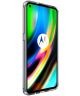 IMAK UX-5 Motorola Moto G9 Plus Hoesje Flexibel en Dun TPU Transparant