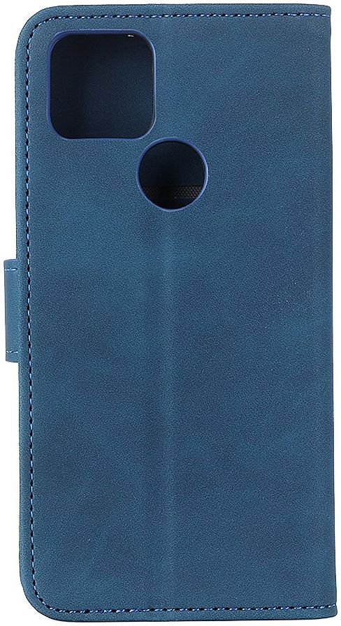 KHAZNEH Motorola Moto G9 Power Hoesje Retro Wallet Book Case Blauw afbeelding 5