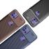 Motorola Moto G 5G (2020) Hoesje Siliconen Carbon TPU Back Cover Blauw afbeelding 3
