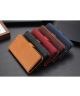 Motorola G9 Power Book Case Hoesje Book Case Retro Wallet Zwart