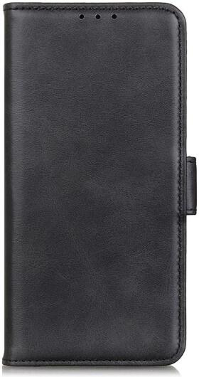 Motorola G9 Power Book Case Hoesje Book Case Retro Wallet Zwart afbeelding 2