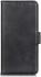Motorola G9 Power Book Case Hoesje Book Case Retro Wallet Zwart afbeelding 2