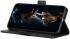 Motorola G9 Power Book Case Hoesje Book Case Retro Wallet Zwart afbeelding 5