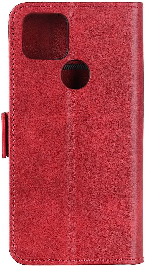 Motorola G9 Power Book Case Hoesje Book Case Retro Wallet Rood afbeelding 7