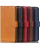Motorola G9 Power Book Case Hoesje Book Case Retro Wallet Bruin